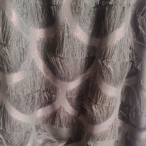 TCEC Green And Copper Textured Halter Dress - Picture 4 of 9